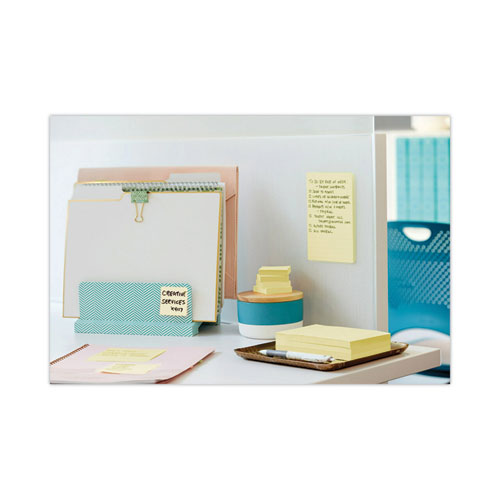 Image of Post-It® Pop-Up Notes Original Canary Yellow Pop-Up Refill, 3" X 5", Canary Yellow, 100 Sheets/Pad, 12 Pads/Pack