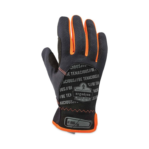 ProFlex 815 QuickCuff Mechanics Gloves, Black, Large, Pair, Ships in 1-3 Business Days
