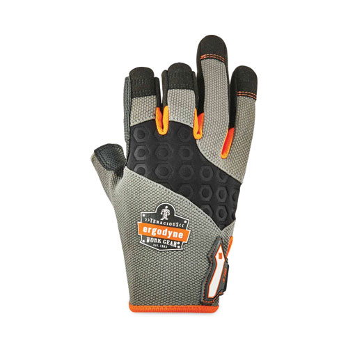 Image of Ergodyne® Proflex 720 Heavy-Duty Framing Gloves, Gray, 2X-Large, Pair, Ships In 1-3 Business Days