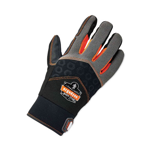 ProFlex 9001 Full-Finger Impact Gloves, Black, Small, Pair, Ships in 1-3 Business Days