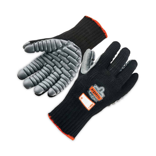 Ergodyne® Proflex 9000 Lightweight Anti-Vibration Gloves, Black, Medium, Pair, Ships In 1-3 Business Days