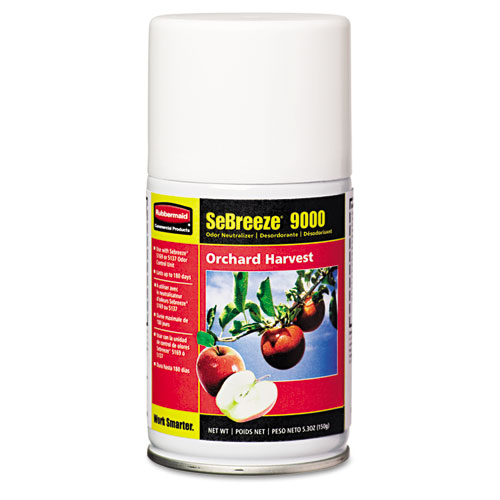 Rubbermaid® Commercial SeBreeze Fragrance Aerosol Canister, Spring Garden, 5.3 oz Aerosol Spray, 4/Carton