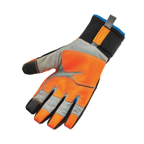 ProFlex 818WP Thermal WP Gloves with Tena-Grip, Orange, Medium, Pair, Ships in 1-3 Business Days