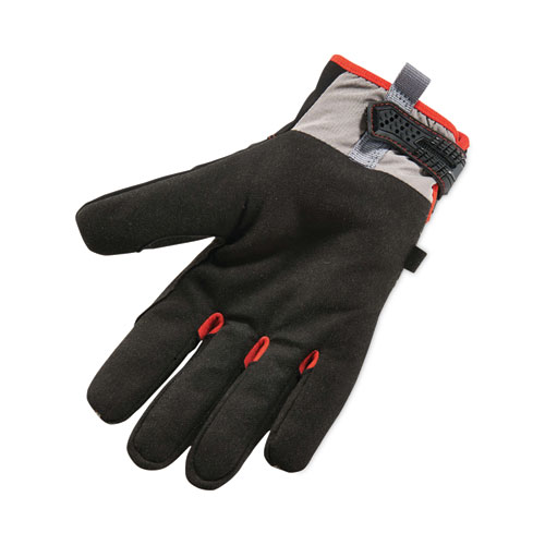 Image of Ergodyne® Proflex 814Cr6 Thermal Utility And Cr Gloves, Black, Small, Pair, Ships In 1-3 Business Days