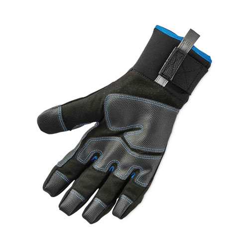 ProFlex 818WP Thermal WP Gloves with Tena-Grip, Black, Medium, Pair, Ships in 1-3 Business Days