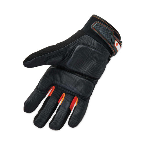 ProFlex 9001 Full-Finger Impact Gloves, Black, 2X-Large, Pair, Ships in 1-3 Business Days