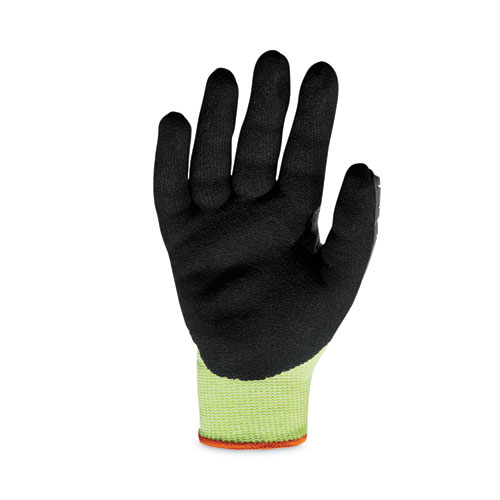 ProFlex 7141 ANSI A4 DIR Nitrile-Coated CR Gloves, Lime, Large, Pair, Ships in 1-3 Business Days