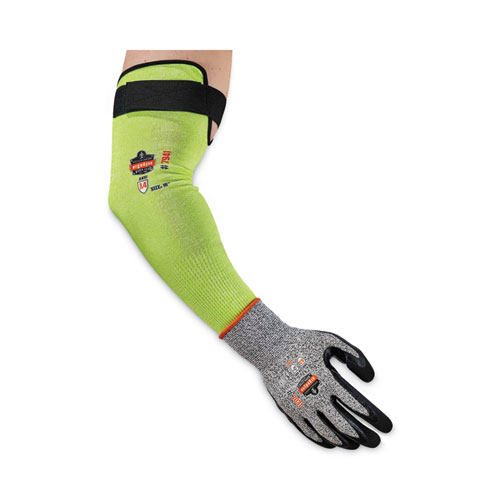 ProFlex 7941-PR CR Protective Arm Sleeve, 18", Lime, 144 Pairs/Carton, Ships in 1-3 Business Days
