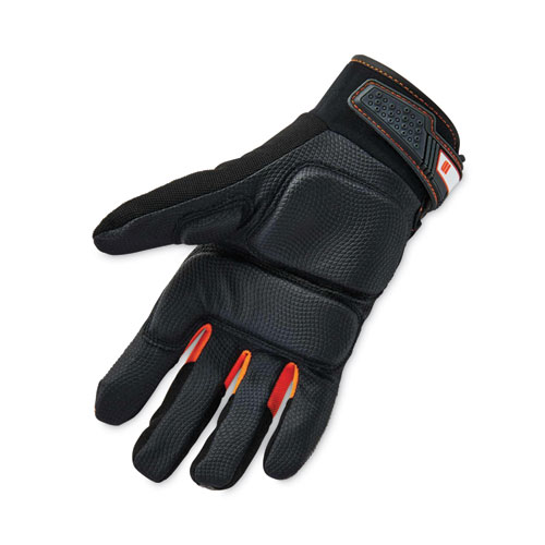 ProFlex 9001 Full-Finger Impact Gloves, Black, Large, Pair, Ships in 1-3 Business Days