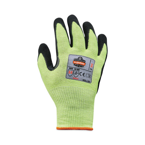 ProFlex 7041 ANSI A4 Nitrile-Coated CR Gloves, Lime, Large, 144 Pairs, Ships in 1-3 Business Days