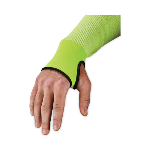 Image of Ergodyne® Proflex 7941-Pr Cr Protective Arm Sleeve, 22", Lime, 144 Pairs/Carton, Ships In 1-3 Business Days