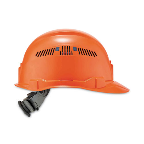 Image of Ergodyne® Skullerz 8972 Class C Hard Hat Cap Style, Orange, Ships In 1-3 Business Days