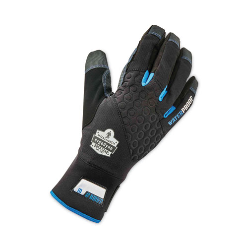 ProFlex 818WP Thermal WP Gloves with Tena-Grip, Black Small, Pair, Ships in 1-3 Business Days