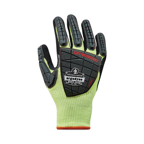 ProFlex 7141 ANSI A4 DIR Nitrile-Coated CR Gloves, Lime, X-Large, 72 Pairs/Pack, Ships in 1-3 Business Days
