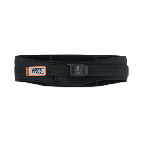 ProFlex 1505 Low-Profile Weight Lifters Back Support Belt, Small, 25" to 30" Waist, Black, Ships in 1-3 Business Days