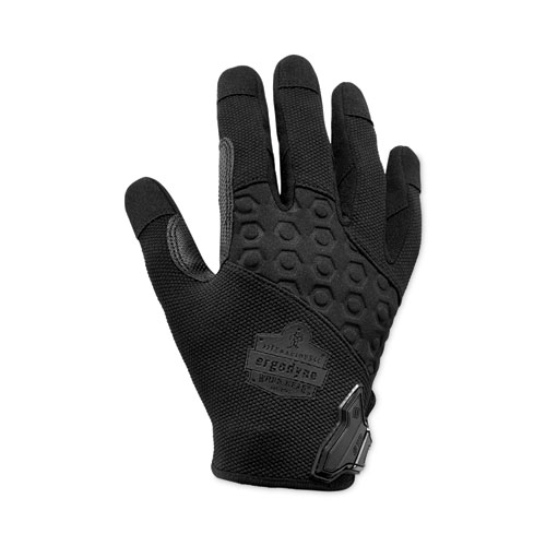 ProFlex 710BLK Abrasion-Resistant Black Tactical Gloves, Black, 2X-Large, Pair, Ships in 1-3 Business Days