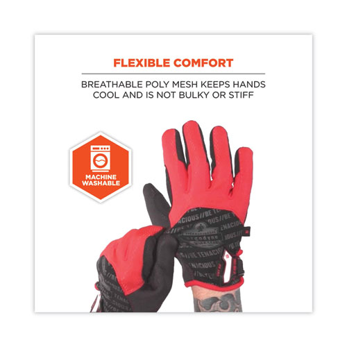 ProFlex 812CR6 ANSI A6 Utility and CR Gloves, Black, Small, Pair, Ships in 1-3 Business Days