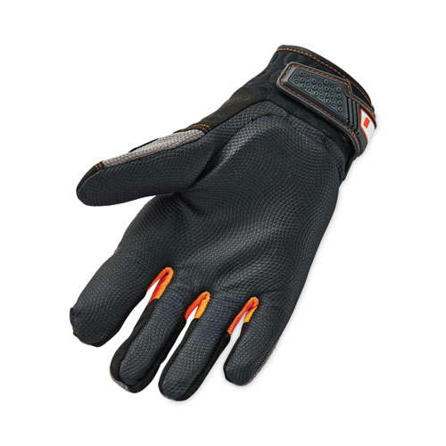 ProFlex 9015F(x) Certified Anti-Vibration Gloves and Dorsal Protection, Black, Small, Pair, Ships in 1-3 Business Days