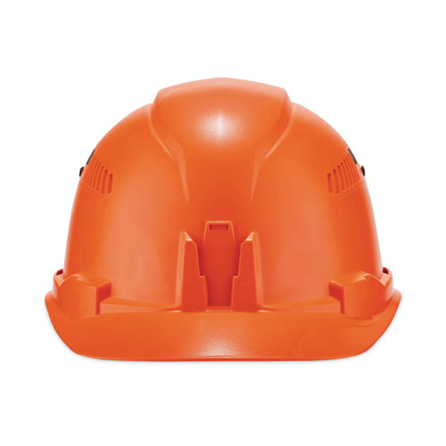 Image of Ergodyne® Skullerz 8972 Class C Hard Hat Cap Style, Orange, Ships In 1-3 Business Days