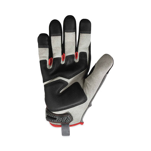 ProFlex 710CR Heavy-Duty CR Gloves, Gray, Small, Pair, Ships in 1-3 Business Days
