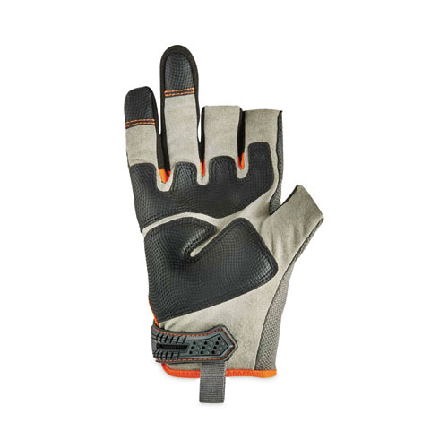 Image of Ergodyne® Proflex 720 Heavy-Duty Framing Gloves, Gray, 2X-Large, Pair, Ships In 1-3 Business Days