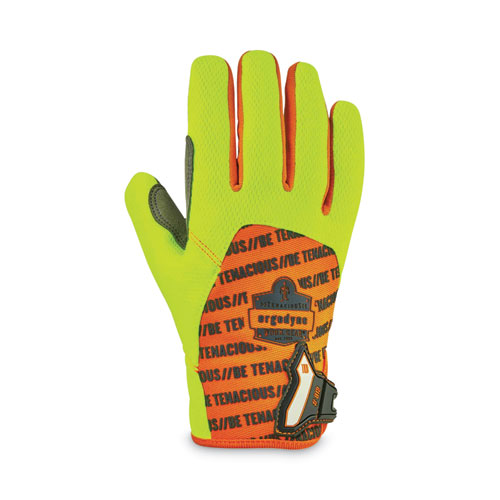 ProFlex 812 Standard Mechanics Gloves, Lime, Medium, Pair, Ships in 1-3 Business Days