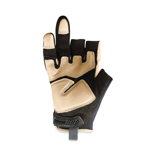 ProFlex 720LTR Heavy-Duty Leather-Reinforced Framing Gloves, Black, Small, Pair, Ships in 1-3 Business Days
