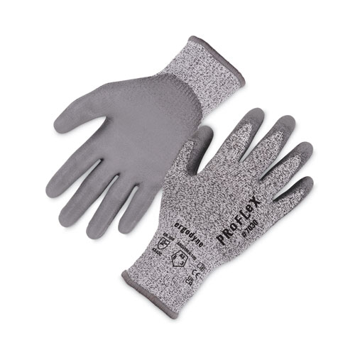 Ergodyne® Proflex 7030 Ansi A3 Pu Coated Cr Gloves, Gray, X-Large, 12 Pairs/Pack, Ships In 1-3 Business Days