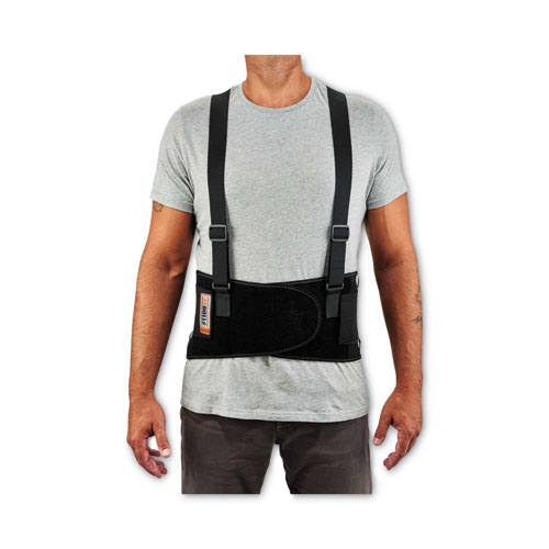 ProFlex 1100SF Standard Spandex Back Support Brace, X-Small, 20" to 25" Waist, Black, Ships in 1-3 Business Days