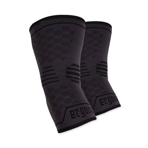 ProFlex 651 Elbow Compression Sleeve, Large, Gray/Black, Ships in 1-3 Business Days