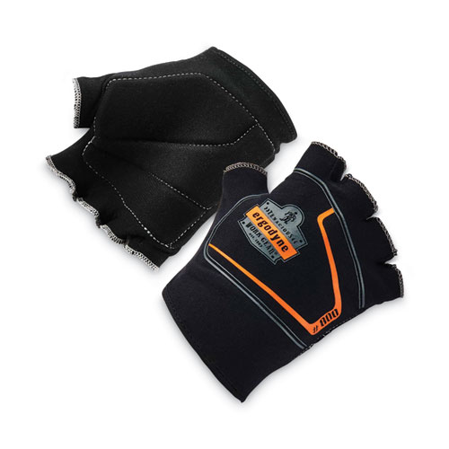Image of Ergodyne® Proflex 800 Glove Liners, Black, Small/Medium, Pair, Ships In 1-3 Business Days