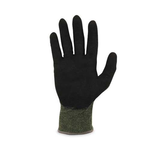 ProFlex 7042 ANSI A4 Nitrile-Coated CR Gloves, Green, Medium, 12 Pairs/Pack, Ships in 1-3 Business Days