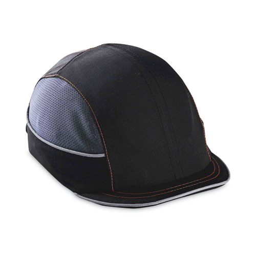 Image of Ergodyne® Skullerz 8950 Bump Cap Hat, Micro Brim, Black, Ships In 1-3 Business Days