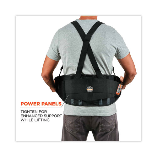 ProFlex 1400UN Universal Size Back Support Brace, One Size Fits All, 25" to 58" Waist, Black, Ships in 1-3 Business Days