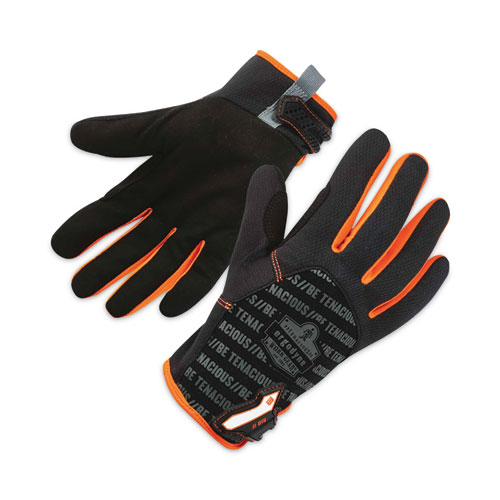 ergodyne® ProFlex 812 Standard Mechanics Gloves, Black, 2X-Large, Pair, Ships in 1-3 Business Days
