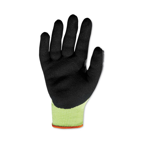 ProFlex 7141 ANSI A4 DIR Nitrile-Coated CR Gloves, Lime, Medium, Pair, Ships in 1-3 Business Days