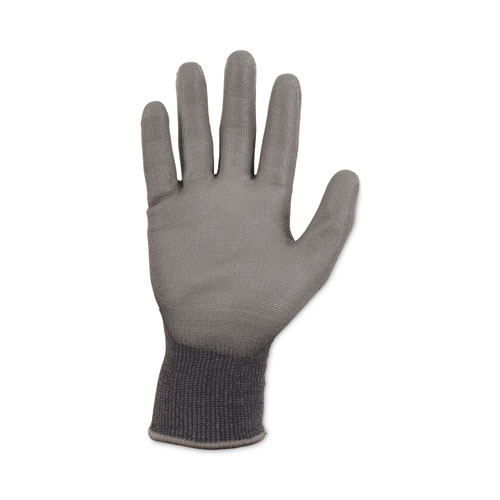 Image of Ergodyne® Proflex 7044 Ansi A4 Pu Coated Cr Gloves, Gray, X-Large, 12 Pairs/Pack, Ships In 1-3 Business Days