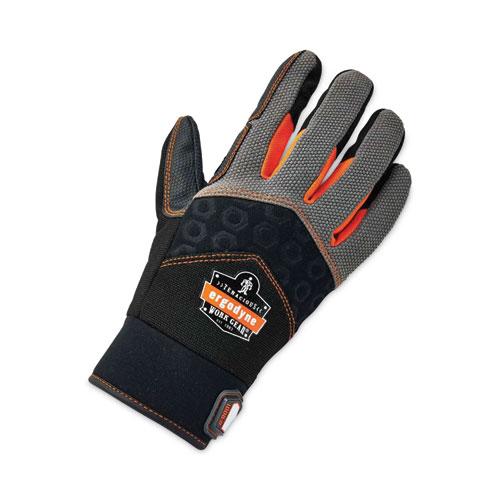 ProFlex 9001 Full-Finger Impact Gloves, Black, X-Large, Pair, Ships in 1-3 Business Days