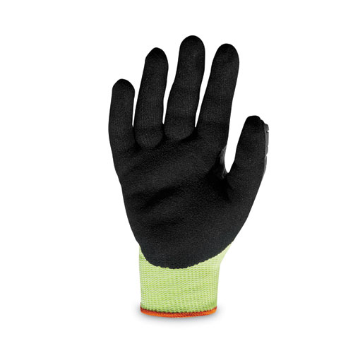 ProFlex 7141 ANSI A4 DIR Nitrile-Coated CR Gloves, Lime, 2X-Large, Pair, Ships in 1-3 Business Days