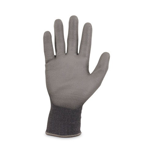ProFlex 7044 ANSI A4 PU Coated CR Gloves, Gray, Medium, Pair, Ships in 1-3 Business Days