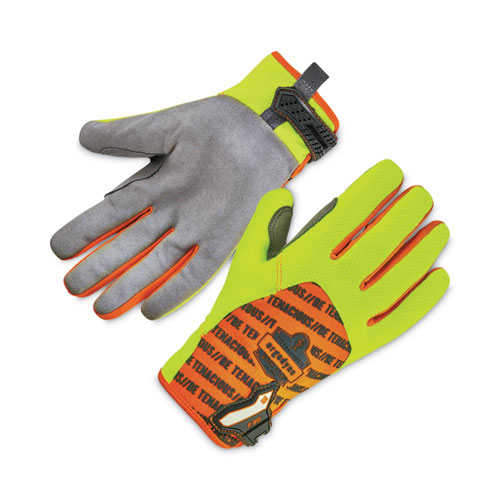 ProFlex 812 Standard Mechanics Gloves, Lime, 2X-Large, Pair, Ships in 1-3 Business Days