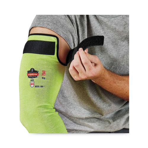 ProFlex 7941-PR CR Protective Arm Sleeve, 22", Lime, 144 Pairs/Carton, Ships in 1-3 Business Days