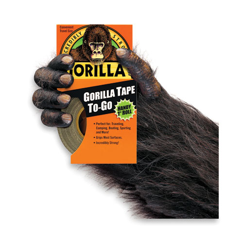 Image of Gorilla® Gorilla Tape, 1.5" Core, 1" X 10 Yds, Black