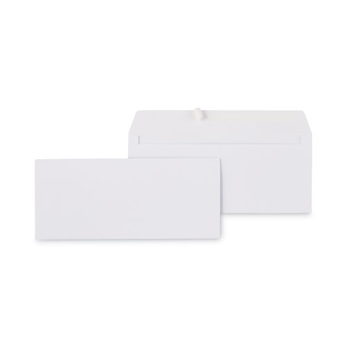 Universal® Peel Seal Strip Business Envelope, #10, Square Flap, Self-Adhesive Closure, 4.13 X 9.5, White, 500/Box
