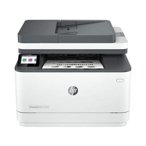 LaserJet Pro MFP 3101fdwe Multifunction Laser Printer, Copy/Fax/Print/Scan