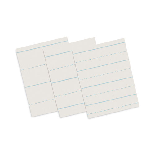 Alternate Dotted Newsprint Paper, 1" Two-Sided Long Rule, 8.5 x 11, 500/Pack