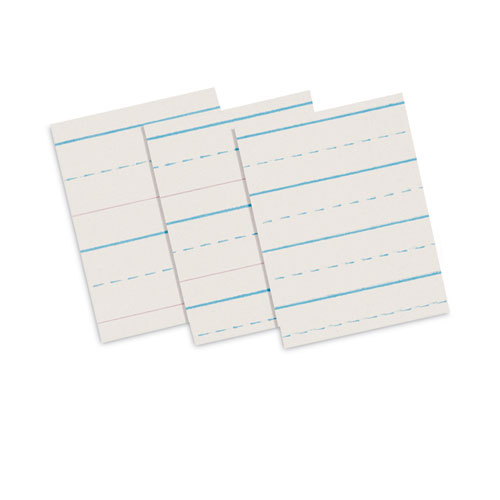 Multi-Program Handwriting Paper, 30 lb Bond Weight, 5/8 Long Rule,  Two-Sided, 8.5 x 11, 500/Pack