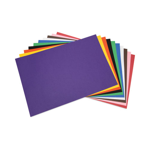 Image of Pacon® Tru-Ray Construction Paper, 76 Lb Text Weight, 12 X 18, Assorted Standard Colors, 50/Pack