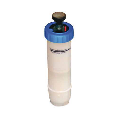 Pace 60 Solution Bottle, White/Blue, 4/Carton