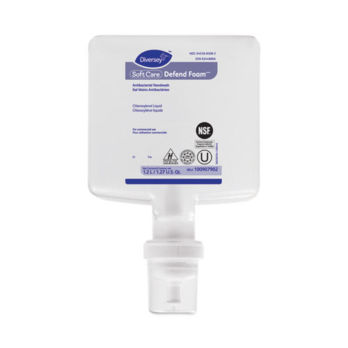 Image of Soft Care Defend Foam Handwash, Fragrance-Free, 1.2 L Refill, 6/Carton